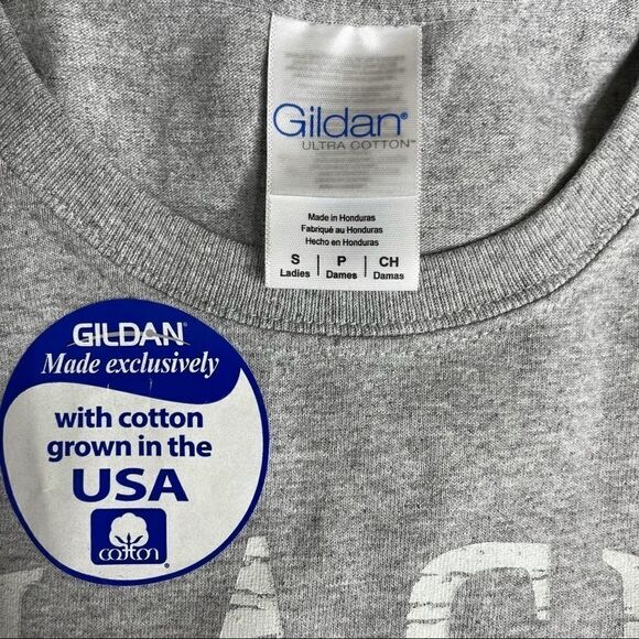 Gildan Women’s Gray Alaska 49th State T-Shirt Size Small - Picture 3 of 6